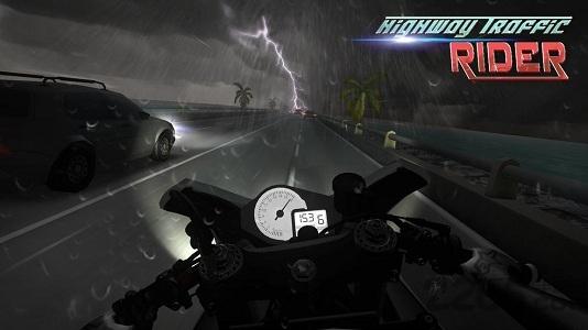 高速公路骑手3d中文破解版下载,高速公路骑手,摩托车游戏,竞速游戏
